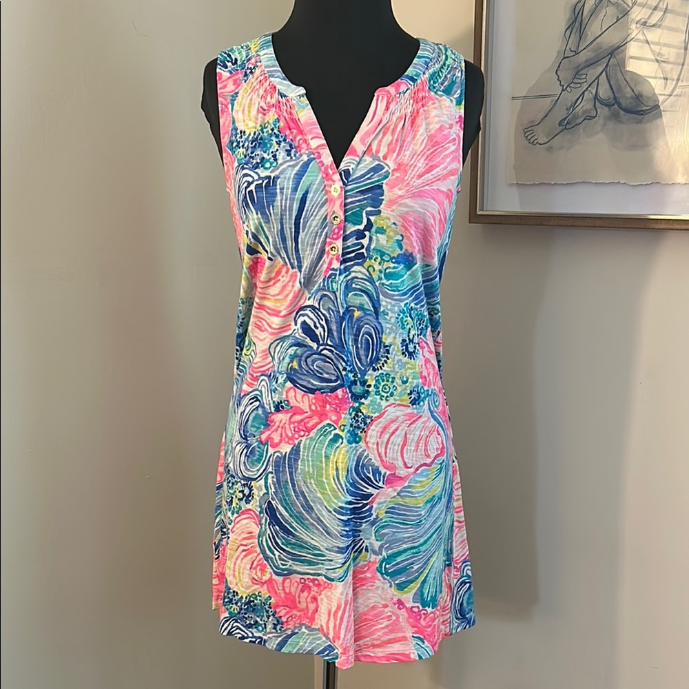 Vibrant Multicolor Sleeveless Dress